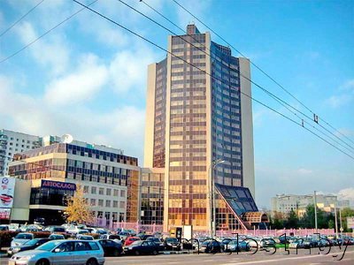 Высотное здание офиса ИТЕРА в Москве (подрядчик Трест №27 г. Гомель)